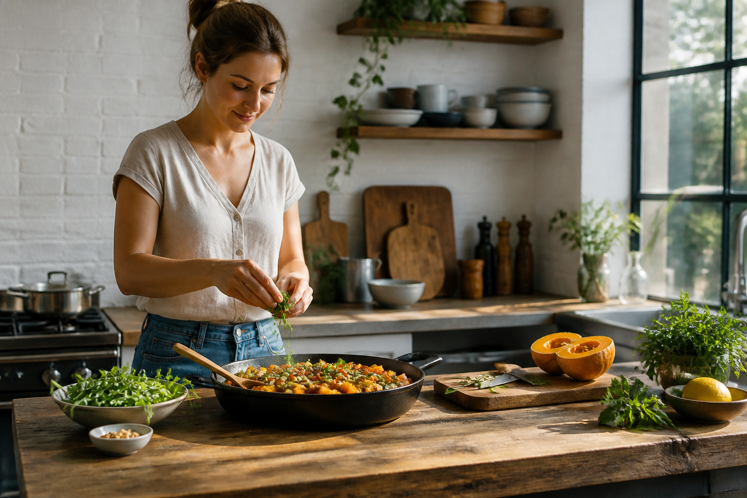 Roasted Squash and White Bean Skillet — 30 Minutes, Real Recovery
